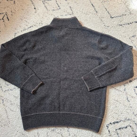 Daniele Blasi Mens Dark Gray Pullover Sweater Wool Blend Size Large Italy - Picture 2 of 9